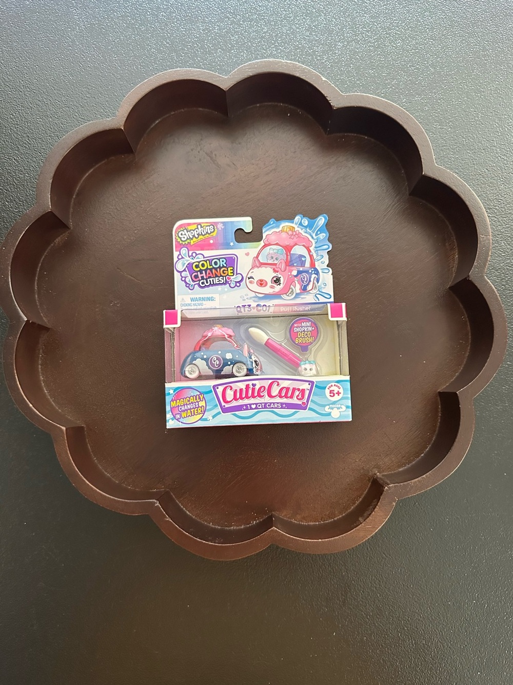 Shopkins Cutie Cars Color Change Cuties ~ QT3 -C01 Puff Rusher